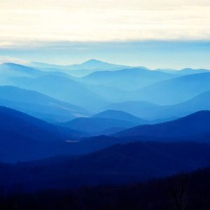 blue ridge mountains in Asheville NC