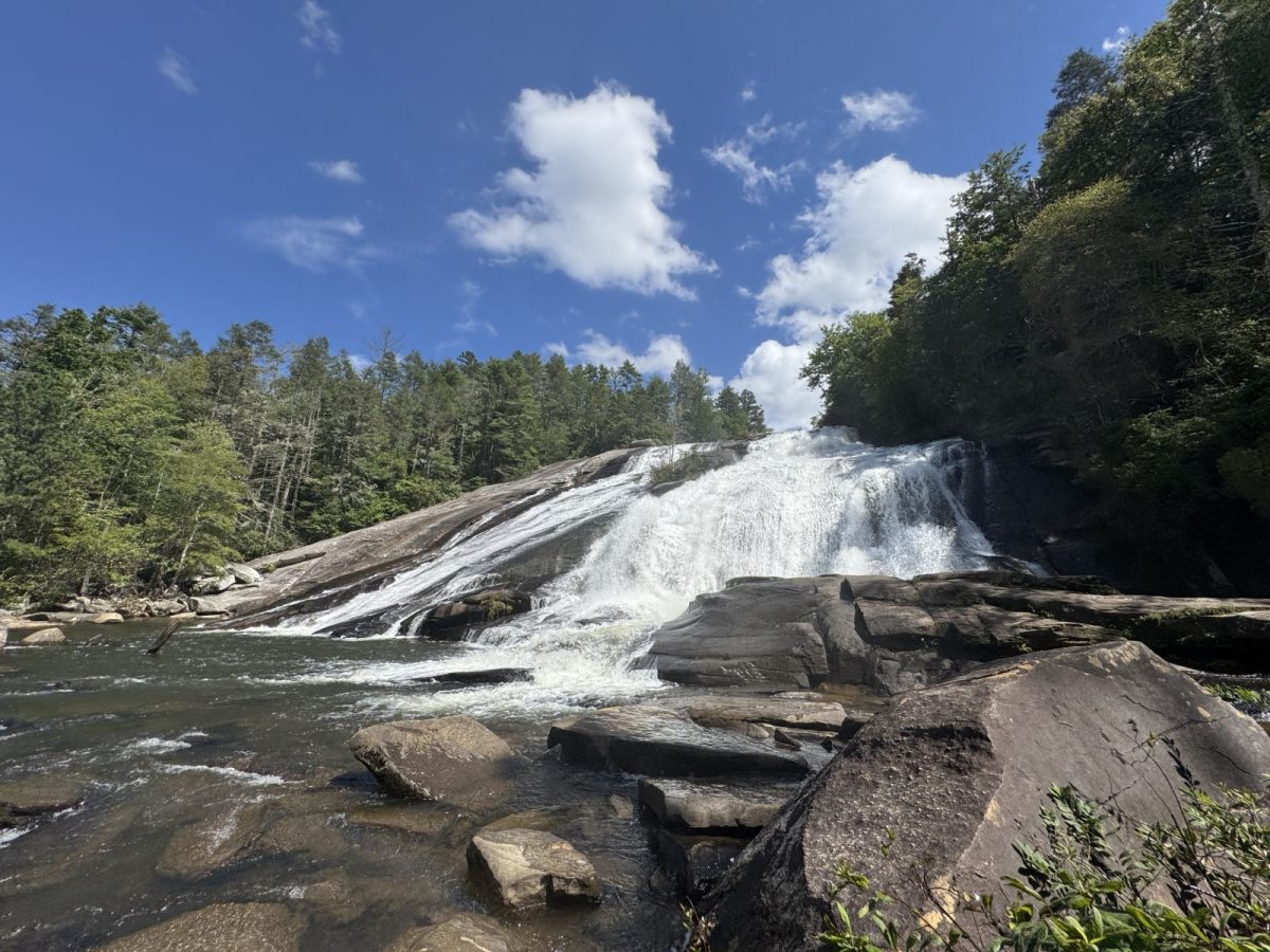 High Falls at Dupont State Recreational Forest