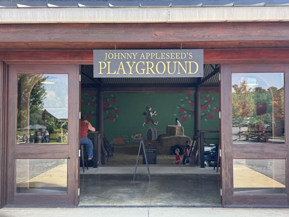 Entrance to a kids indoor playground