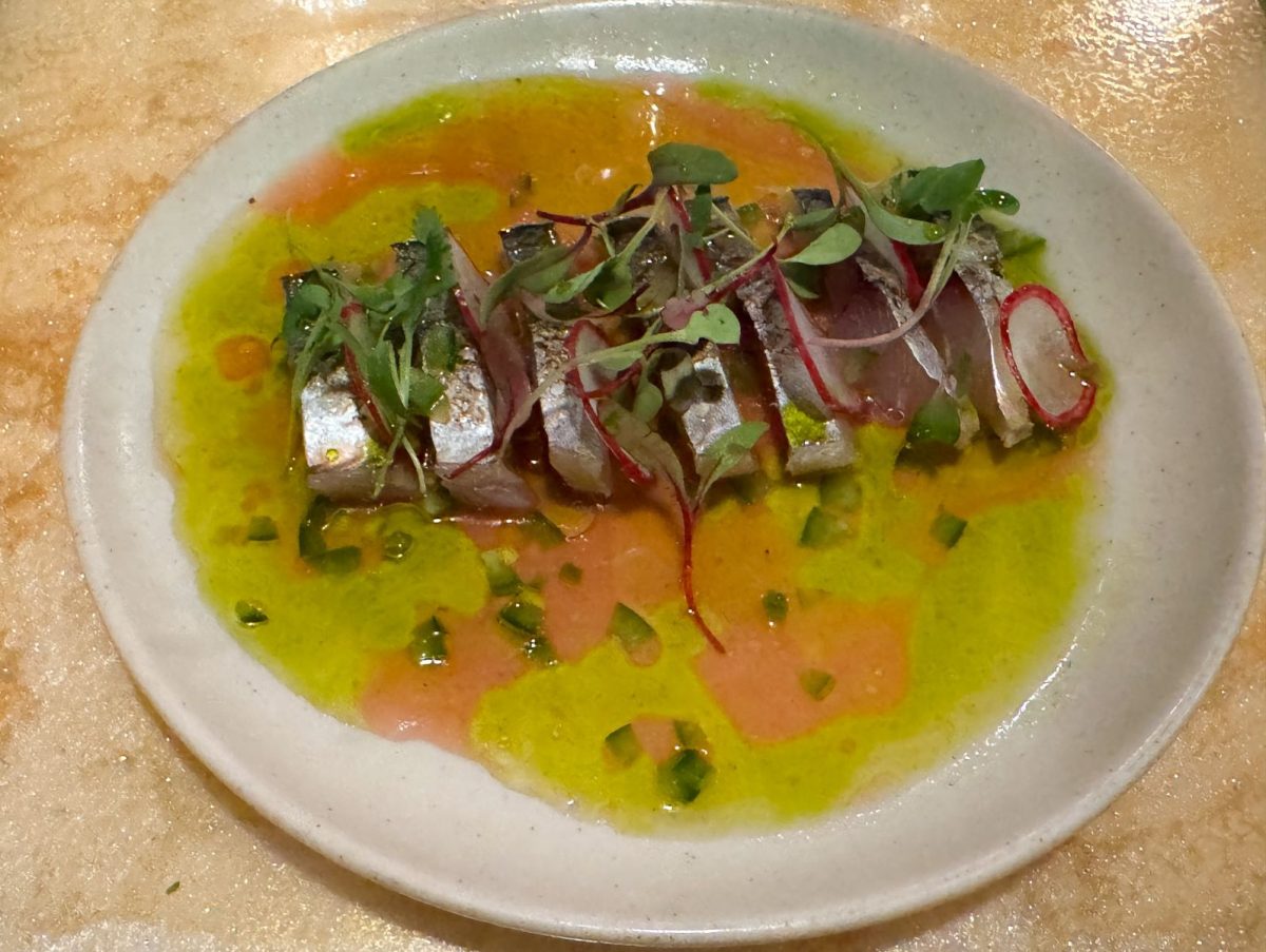 NC Spanish mackerel Agua de Pico special served at Xico restaurant in Asheville.